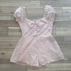 Off the shoulder romper